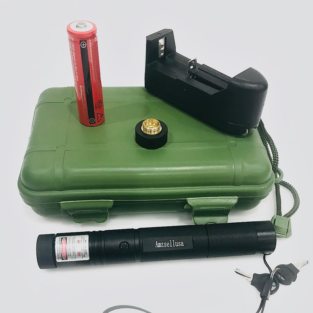 COPY - Rechargeable Multi Pattern green pointer